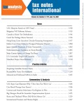 Tax Notes International: Volume 46, Number 12, June 18, 2007