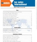 Tax Notes International: Volume 47, Number 1, July 2, 2007