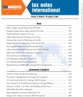 Tax Notes International: Volume 47, Number 7, August 13, 2007
