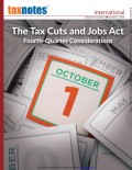 Tax Notes International: Volume 92, Number 1, October 1, 2018