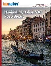 Image of Tax Notes International: Volume 97, Number 2, January 13, 2020