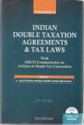 Indian Double Taxation Agreements & Tax Laws - Volume 1