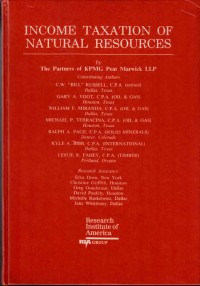 Income Taxation Natural Resources