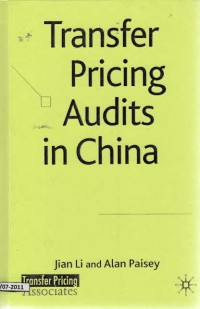 Transfer pricing audits in china