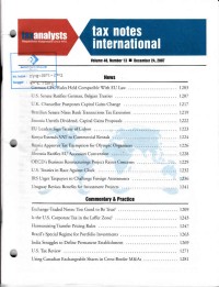 Tax Notes International: Volume 48, Number 13, December 24, 2007