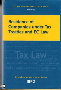 Image of Residences of Companies Under Tax Treaties and EC Law