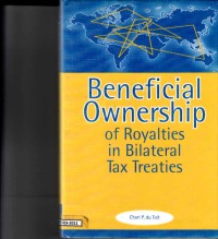 Beneficial Ownership of Royalities in Bilateral Tax Treaties