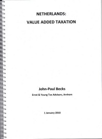 Netherlands: value added taxation