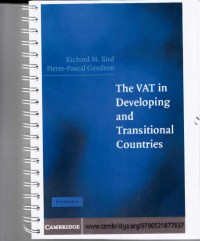 The VAT in developing and transitional countries