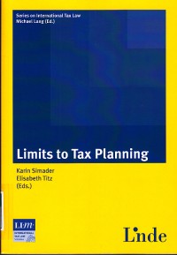 Limits to Tax Planning