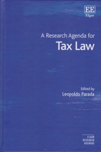 Image of A Research Agenda for Tax Law