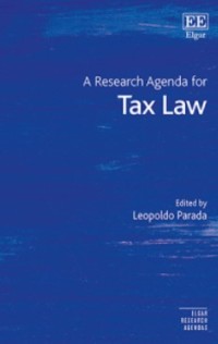 A Research Agenda for Tax Law