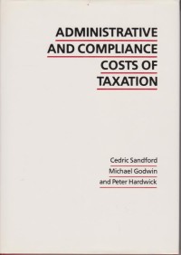 Image of Administrative and Compliance Costs of Taxation