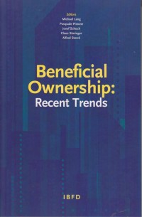 Image of Beneficial Ownership: Recent Trends