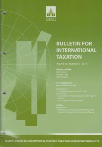 Bulletin for International Taxation Vol. 68 No. 3 - 2014