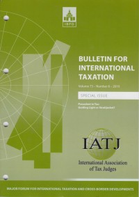 Bulletin for International Taxation Vol. 73 No. 8 - 2019