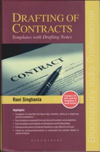 Drafting of Contracts – Templates with Drafting Notes