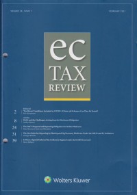 Image of EC Tax Review: Volume 30, Issue 1, February, 2021