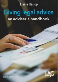 Giving Legal Advice: An Adviser's Handbook