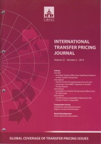 International Transfer Pricing Journal Vol. 21 No. 5 - 2014