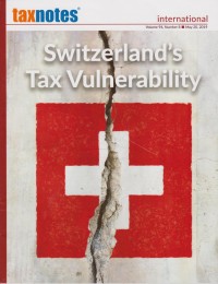 Tax Notes International: Volume 94, Number 8, 20 May, 2019