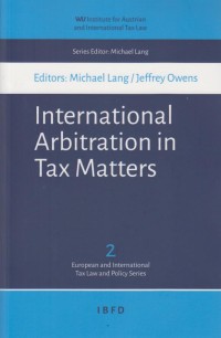 Image of International Arbitration in Tax Matters