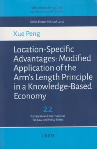 Image of Location-Specific Advantages: Modified Application of the Arm's Length Principle in a Knowledge-Based Economy