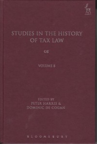 Studies in History of Tax Law Volume 8
