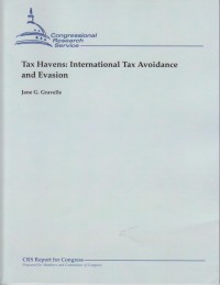 Tax Havens: International Tax Avoidance and Evasion