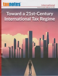 Tax Notes International: Volume 95, Number 9, August 26, 2019