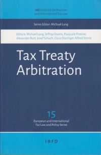 Tax Treaty Arbitration