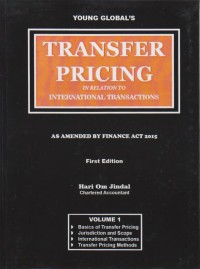 Transfer Pricing in Relation to International Transactions: As Amended by Finance Act 2015