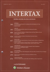 Image of Intertax: Volume 49, Issue 5, May, 2021
