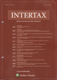 Image of Intertax: Volume 49, Issue 6-7, June-July, 2021