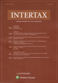 Image of Intertax: Volume 51, Issue 3, March 2023