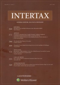 Image of Intertax: Volume 51, Issue 4, April 2023
