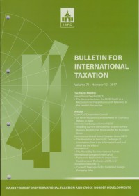 Bulletin for International Taxation Vol. 71 No. 12 - 2017