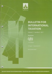 Bulletin for International Taxation Vol. 71 No. 8 - 2017