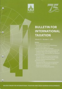 Bulletin for International Taxation Vol. 75 No. 5 - 2021