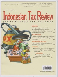 Indonesian Tax Review: Cerdas Mengupas dan Independen Volume IX/Edisi 12/2017