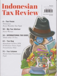 Indonesian Tax Review: Cerdas Mengupas dan Independen Volume X/Edisi 01/2017