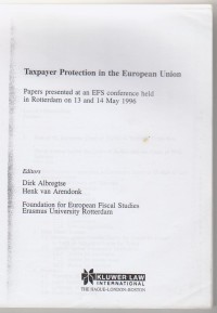 Taxpayer Protection in the European Union