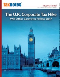 Tax Notes International: Volume 101, Number 12, March 22, 2021