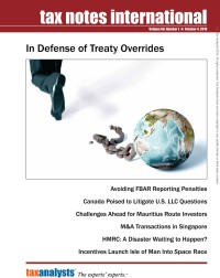 Tax Notes International: Volume 60, Number 1, October 4, 2010