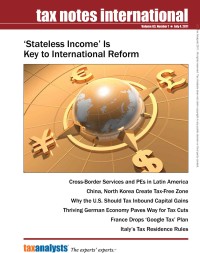 Tax Notes International: Volume 63, Number 1, July 4, 2011