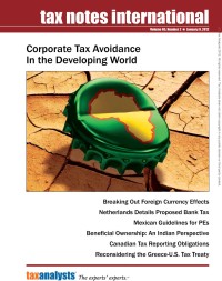Tax Notes International: Volume 65, Number 2, January 9, 2012