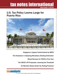 Tax Notes International: Volume 79, Number 1, July 6, 2015
