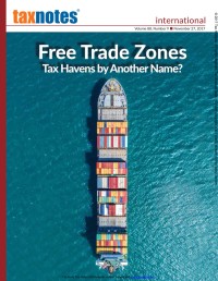 Tax Notes International: Volume 88, Number 9, November 27, 2017