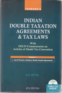 Indian Double Taxation Agreements & Tax Laws - Volume 1