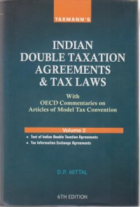 Indian Double Taxation Agreements & Tax Laws - Volume 2